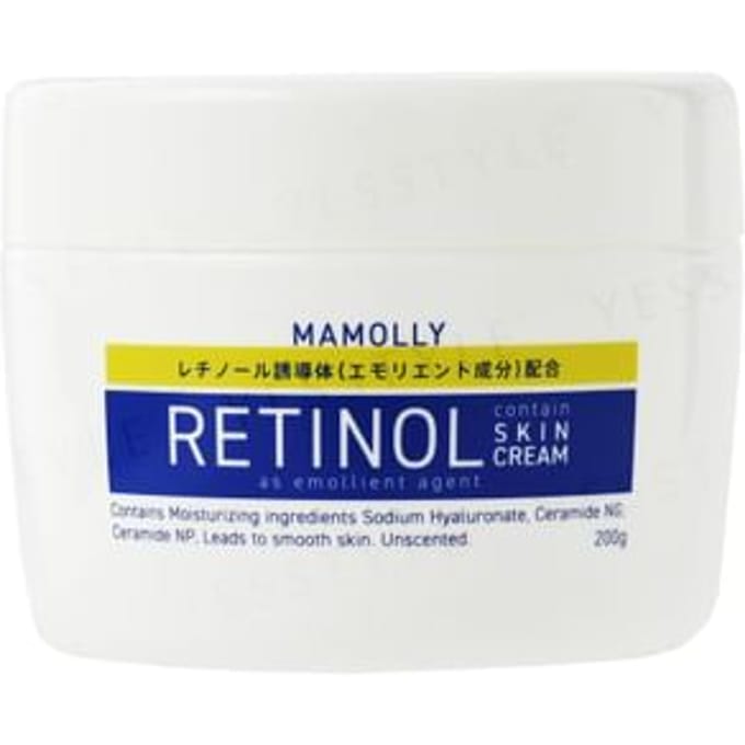 Cosme Station - MAMOLLY Retinol Skin Cream 200g