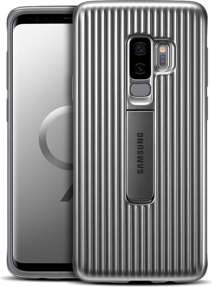 Samsung - Protective Stand Cover - voor Samsung Galaxy S9 Plus - Zilver