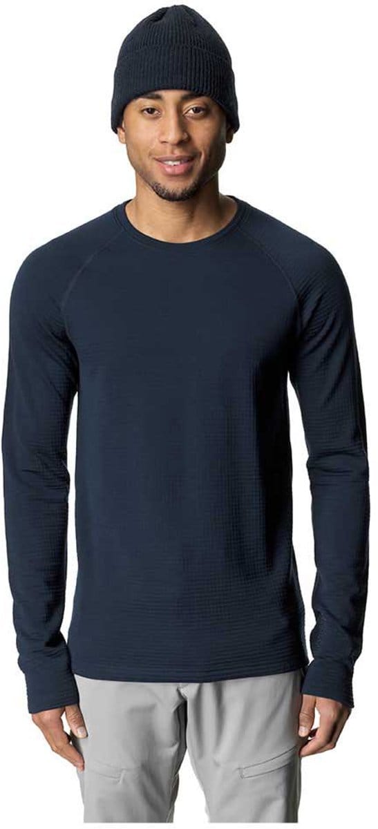 Houdini Desoli Thermal Crew Lange Mouwen Basislaag Blauw XL Man