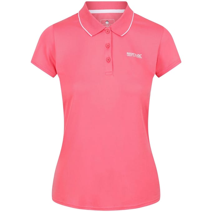 Regatta Dames/dames Maverick V Polo Shirt (Tropisch Roze)