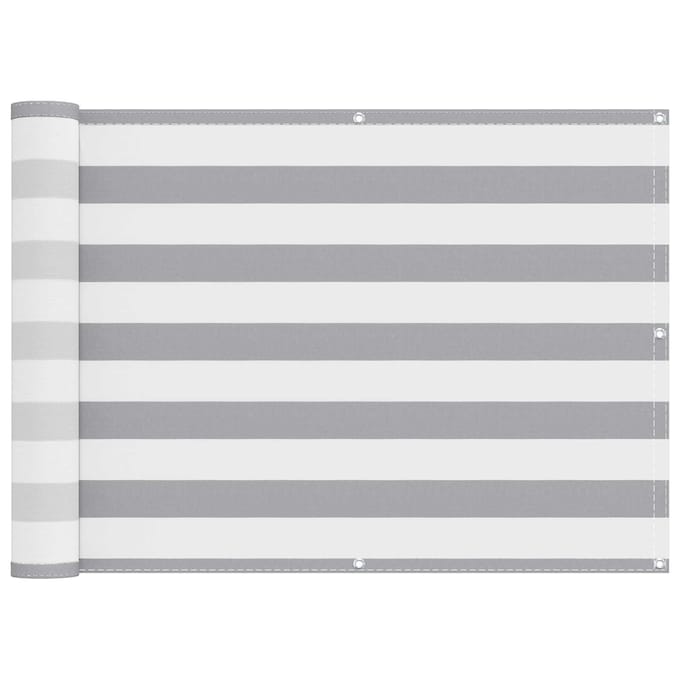vidaXL - Balkonscherm - Rechthoekig - 75 - x - 600 - cm - Oxford - Stof