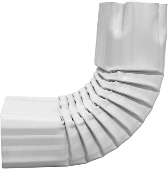 Regengoot bend 90° verlengstuk voor regenafvoeren 3x4" A-stijl
