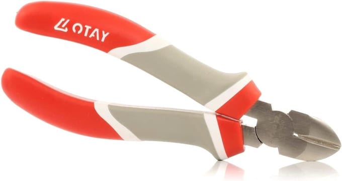 Radiotangen - Precisie tang - Draad snijden - Ergonomische handgreep - 160 mm - Grijs