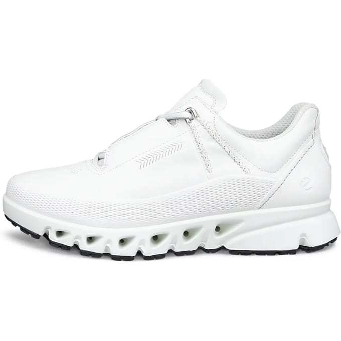 Ecco Multi-Vent W Sneakers Wit Leer - Dames
