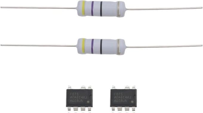 Energiezuinige Off Line Schakelaar - Weerstand 47 Ohm - IC Component - AEG Bosch Siemens - Wasdroger.