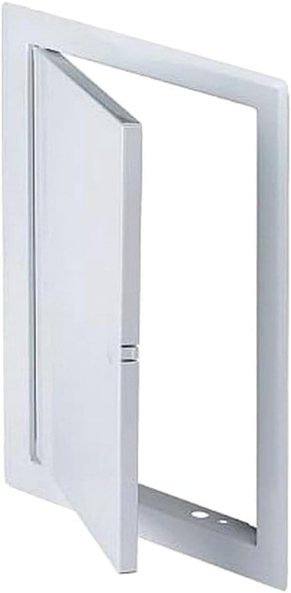 Inspectiedeur Plaatstaal 250x300 mm - Wit