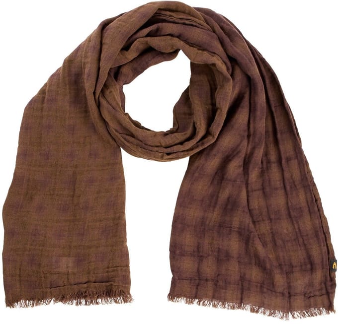 camel active Sjaal van puur katoen - Maat menswear-OS - Modderbruin
