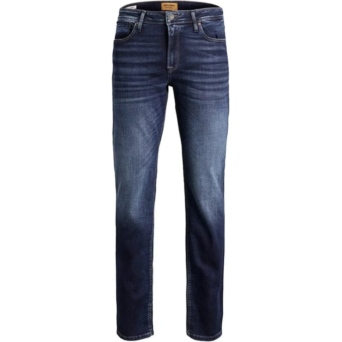 JACK & JONES Clark Original Jos regular fit - heren jeans - denimblauw