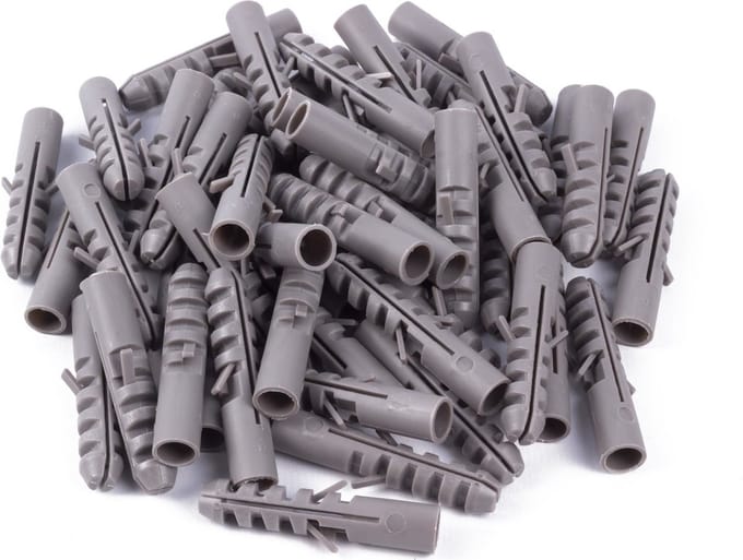 Nylon Pluggen - Muurplug - Plug - 10x50mm - 50 Stuks