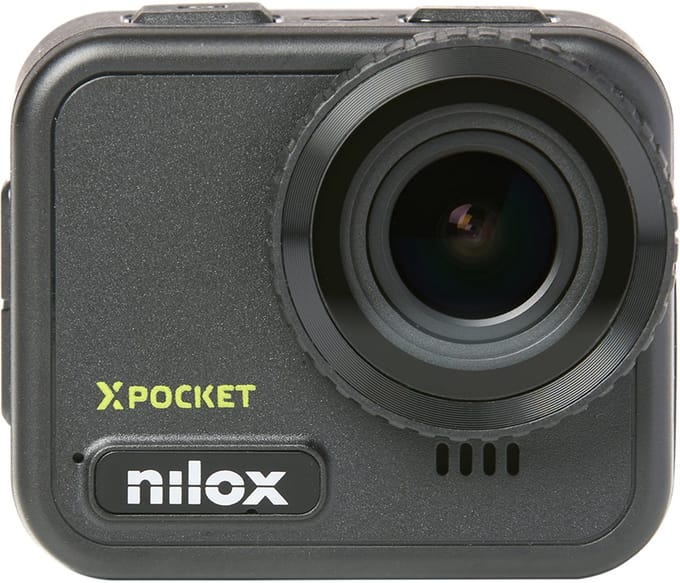 Nilox Action Camera XPocket - 2,1'‘ LCD-scherm - Ultra-scherpe 4K-kwaliteit - WiFi