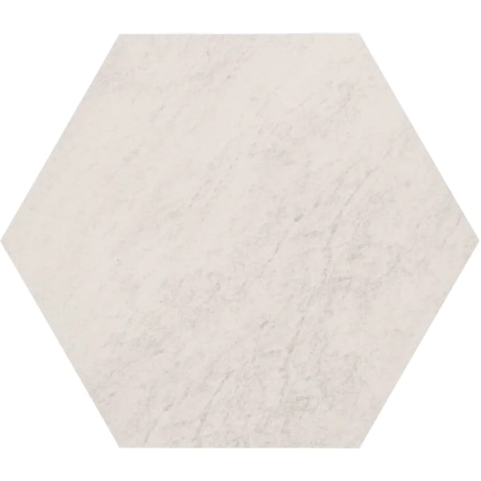 Staptegel Hexagon Quarzite Bianca o60x52x2cm