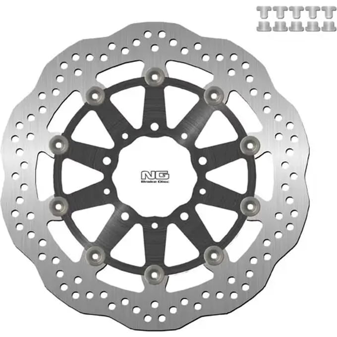 Golfremschijf voor motorfiets NG Brake Disc DIS1561XG
