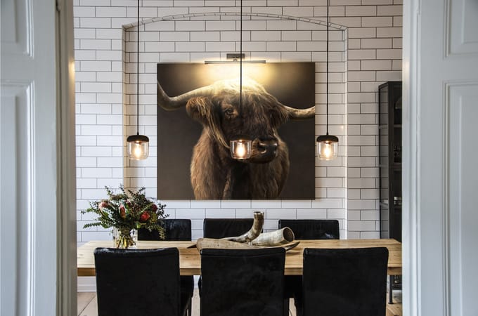 UMAGE - Acorn lamp - koper - zwart - brons