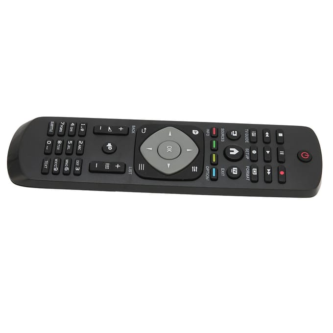 Vervangende afstandsbediening Geschikt voor Philips 47PFH410988 32PHH4009 40PFH4009 50PFH4009 TV gray