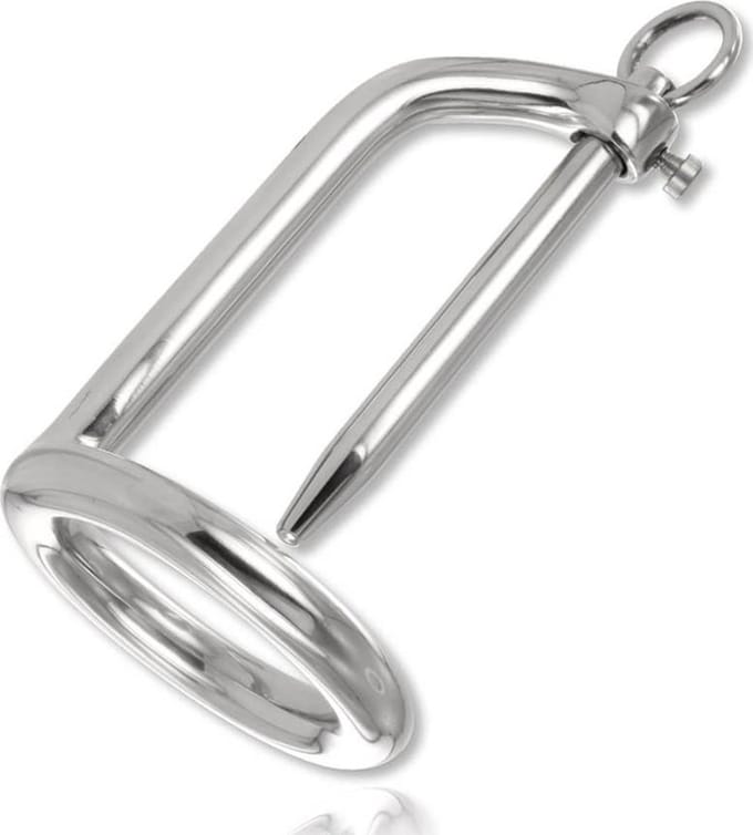 METAL HARD PENIS PLUG CHASTITY
