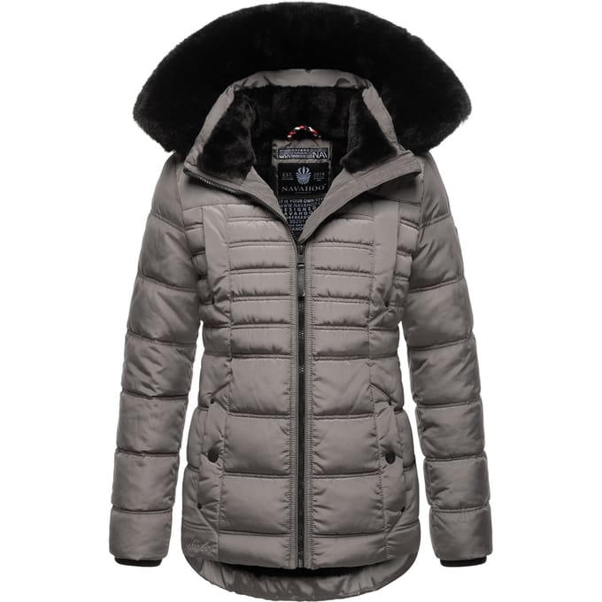 Navahoo Lissandra gewatteerde winterjas voor dames - warm en stijlvol