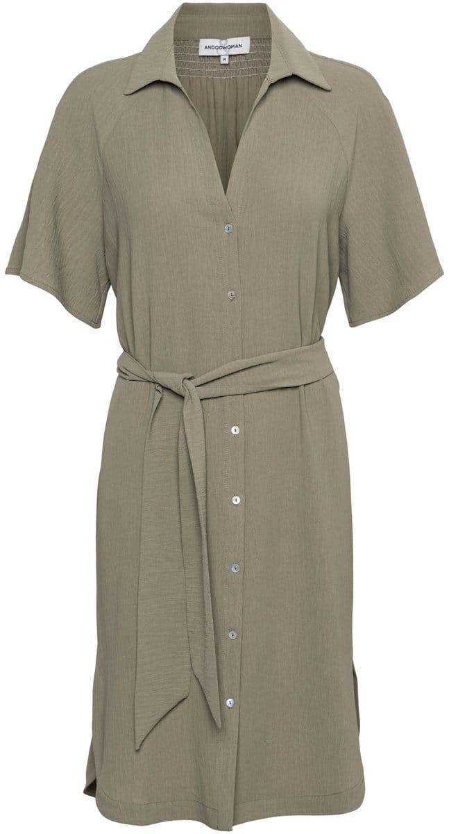 &Co Woman &co women jurk margo khaki