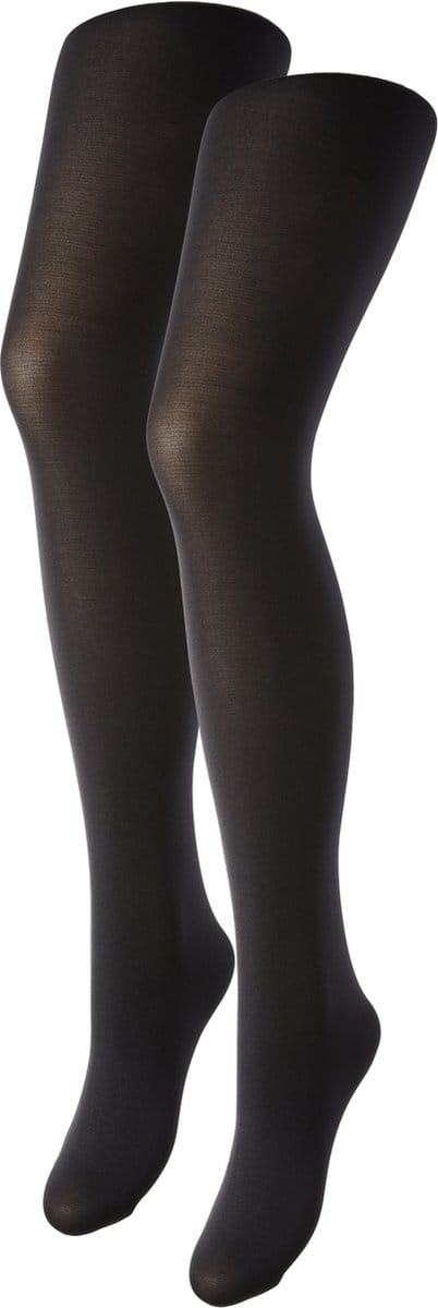 Panty 40 Denier - 2-pack Tights - S/M - Zwart