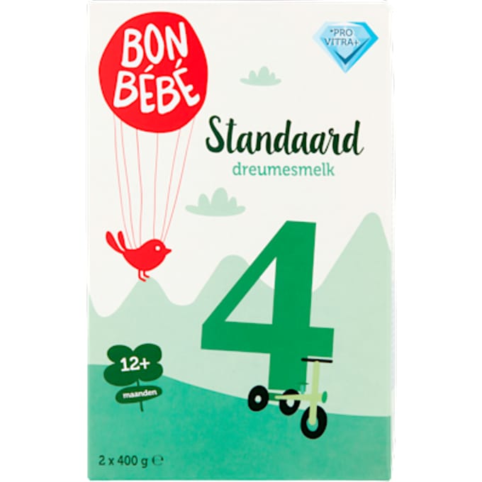 4 Standaard dreumesmelk 12 maanden