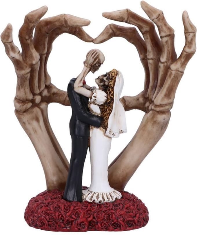 Nemesis Now - Skelet Bruid en Bruidegom beeldje - From This Day Forward - Skelet Bruid en Bruidegom 20cm
