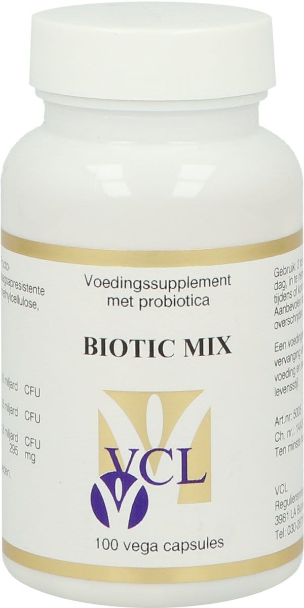 VCL Biotic Mix - 100 capsules - biotica supplementenpreparaat