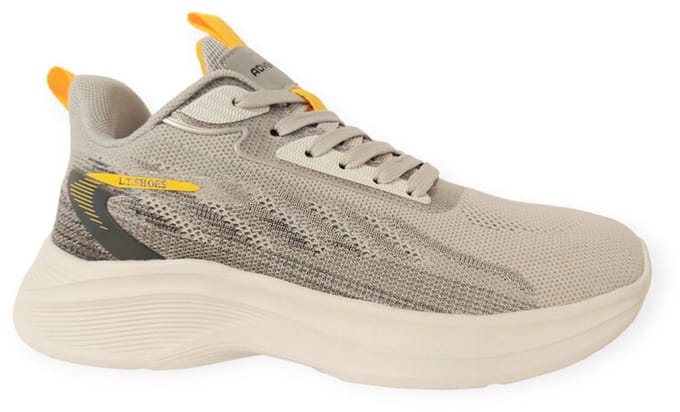 Adventure Sportsneaker Athene Grijs Ademend High Soft Insole