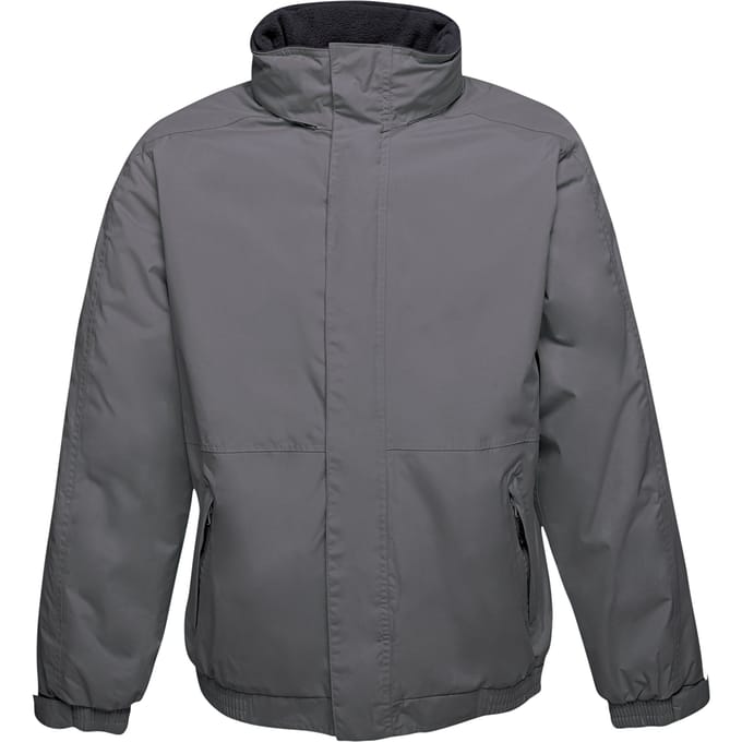 Regatta Heren Dover Waterdicht Windproof Jasje (Afdichting Grijs/Zwart)