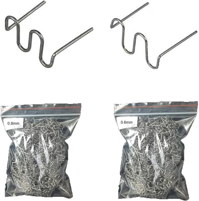 Hot Staples voor Kunststof Lassen & Auto Bumper Reparatie Set (RVS)