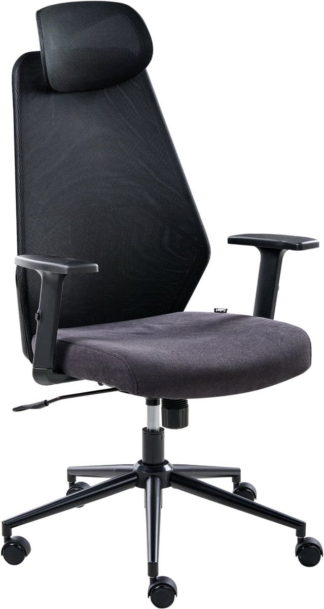 ORYN - Bureaustoel - Zwart - Mesh