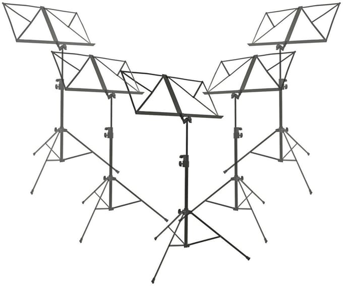 Muziekstandaard van Gear4music, Set van 5