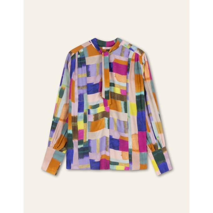 Oilily Betrand Blouse- maat36 Brunnera Blauw