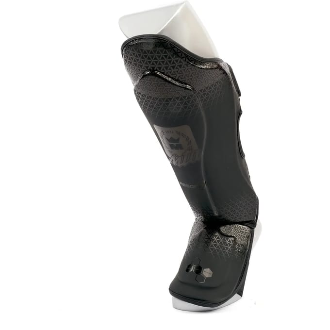 Kickboks scheen- en voetbeschermers Montana MK Protect Stealth CE Approved