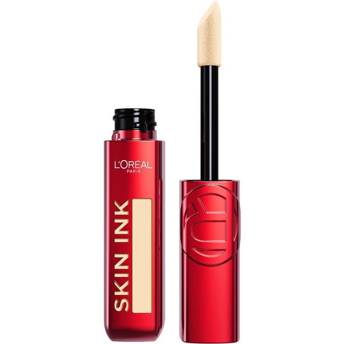 L’Oréal Paris Infaillible Skin Ink 100 Light Warm Foundation - Langhoudende Foundation en Concealer in 1 - Lichte textuur - 15ml