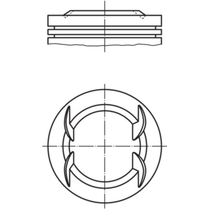 Zuiger MAHLE 011 PI 00116 000