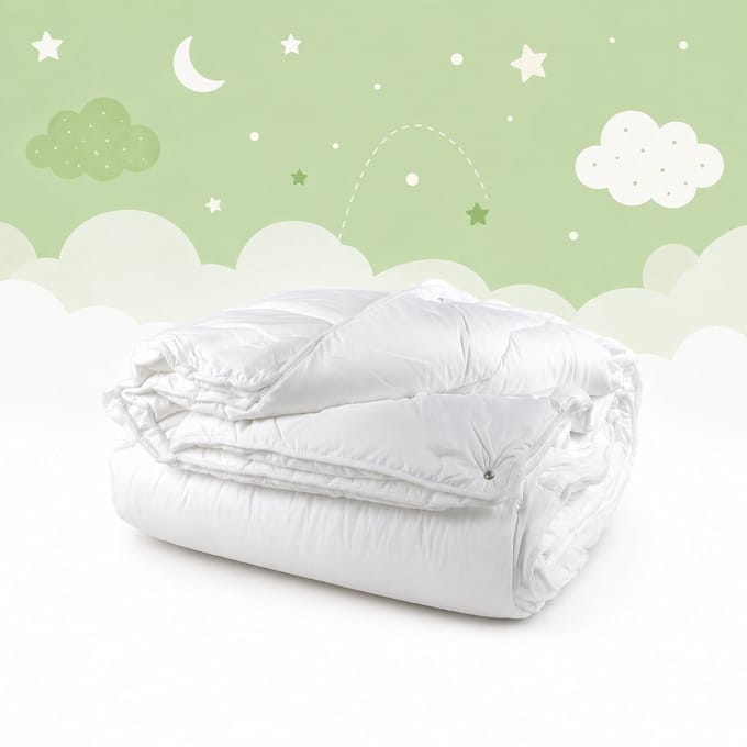 Kinderdekbed Ledikant Princessdekbed 4-seizoenen -100x135 cm-