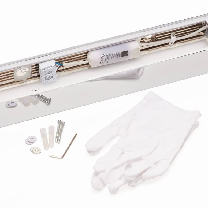 Helestra Theia LED spiegellamp, verchroomd, 60cm