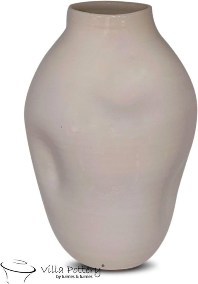 Vaas - Villa Pottery - Decoratie - Woondecoratie - Keramiek - Campari 1_2 Ivory