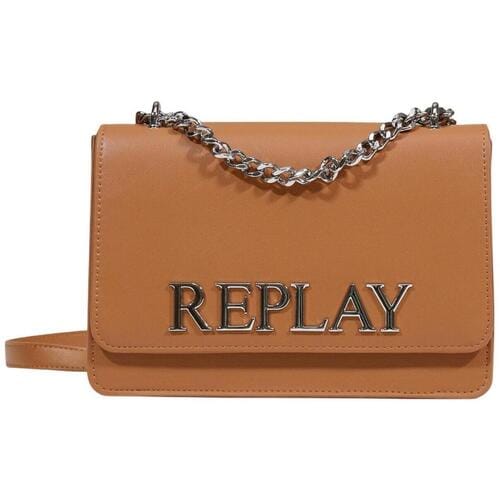 REPLAY schoudertas Crossbody Bag Caramel Cafe bruine