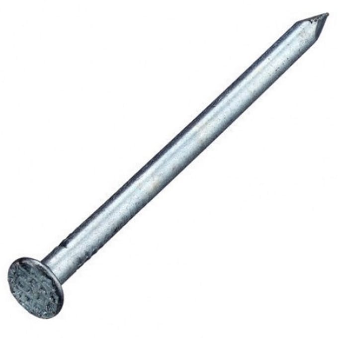 Deltafix spijkers 1,5 x 20 mm - verzinkt - platte kop - 90 gram