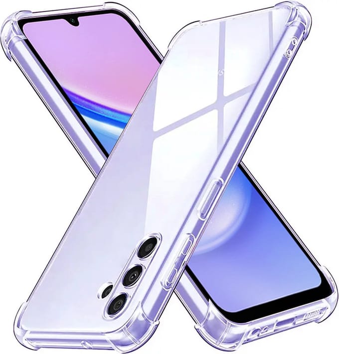 Hoesje geschikt voor Samsung Galaxy A15 4G/5G - Techsuit Shockproof Silicone Back Cover - Transparant