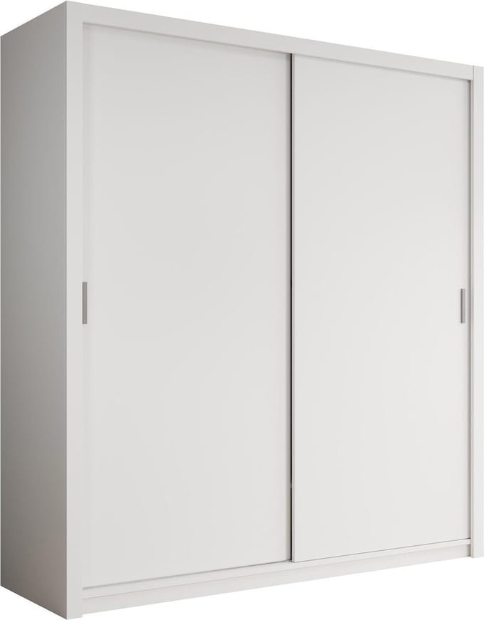 Meubella - Kledingkast Blake - Wit - 200 cm