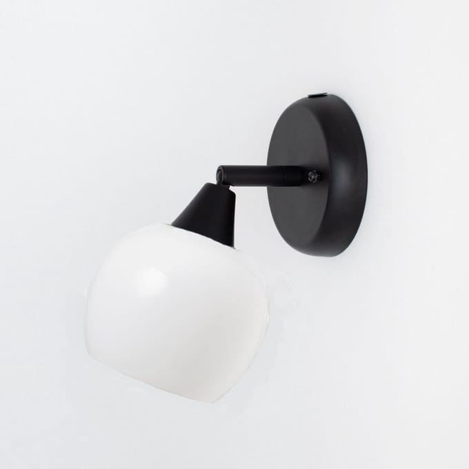 Wandspot Raindrop met scharnier E-14 - Art Deco Trade