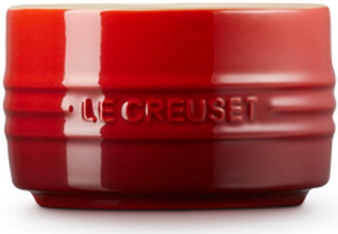 Le Creuset 6 Stapelbare schaaltjes Kersenrood 9cm 0,2l
