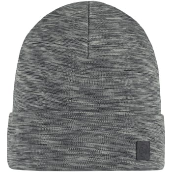 BUFF© Merino Heavyweight Beanie FOG GREY MULTI STRIPES - Muts