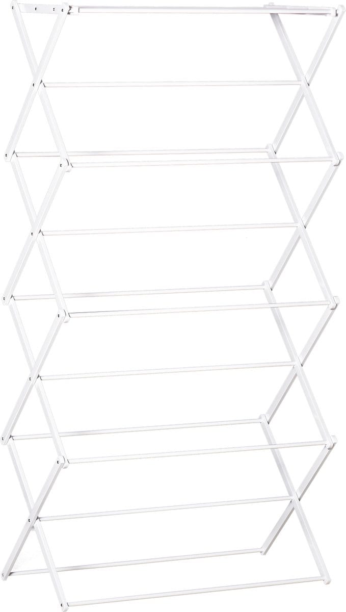 Droogrek - wasrek - droogtoren - wit - 74cm x 35cm x 144cm