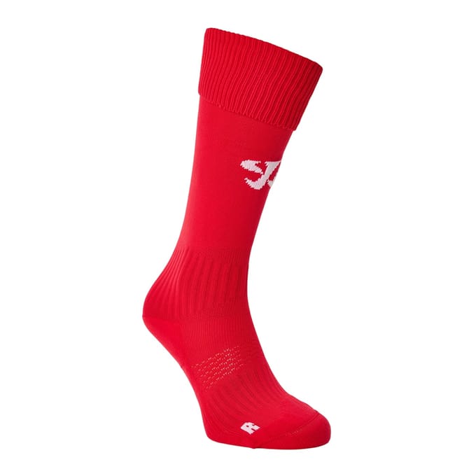 Warrior Ram-voetbalsokken voor kinderen (Rood)