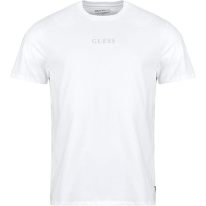 Guess  T-shirt Korte Mouw SS BSC QUATTRO G MIST TEE