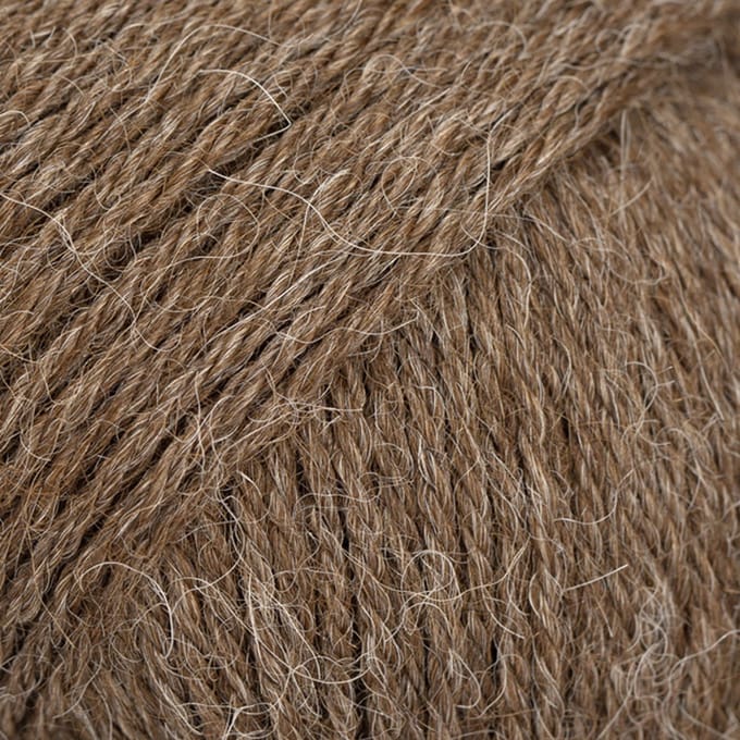 DROPS Puna Natural Mix - 03 bruin - Wol Garen