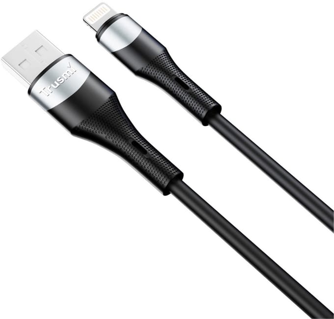 Trusmi | USB‑A naar Lightning Oplaadkabel | 2M Kabel | Geschikt voor iPhone & iPad