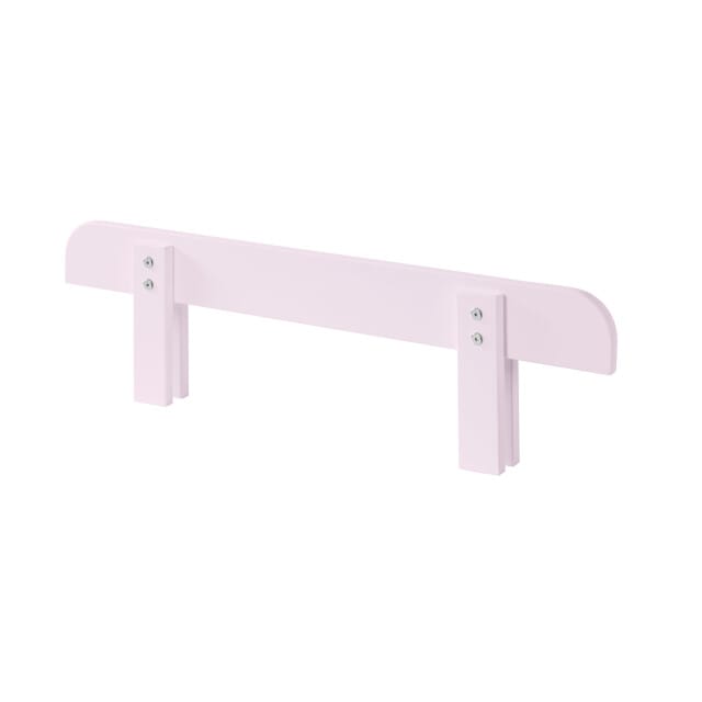LUCEVI - Kiddy bed + Nachtkastje + Uitvalbeveiliging - Roze - 90x200 cm
